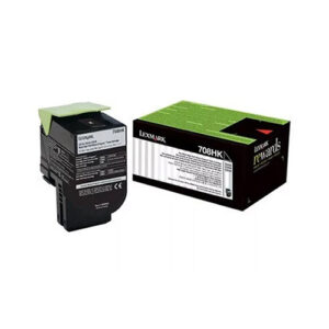 LEXMARK 70C8HKO BLACK TONER