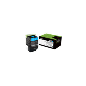 LEXMARK 80C80C0 CYAN TONER